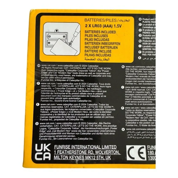 CAT Power Mini Crew Dump Truck Toy Lights & Sounds‎ #82261 (2024 Funrise) NIB - Picture 11 of 11